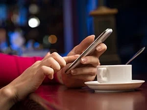 Using a mobile phone